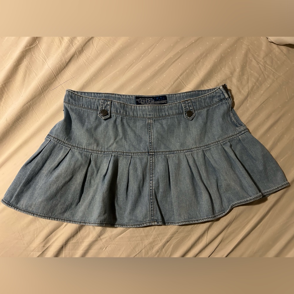 TYTE  the worlds coolest jeans skirt Denim Blue woman’s vintage skirt